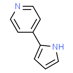 ChemSpider 2D Image | 4-(1H-Pyrrol-2-yl)pyridine | C9H8N2