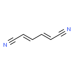 ChemSpider 2D Image | 2,4-Hexadienedinitrile | C6H4N2