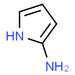 ChemSpider 2D Image | 2-Aminopyrrole | C4H6N2