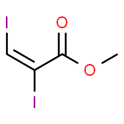 ChemSpider 2D Image | Methyl (2E)-2,3-diiodoacrylate | C4H4I2O2