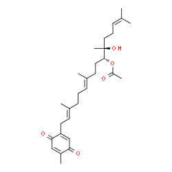 ChemSpider 2D Image | chabrolobenzoquinone H | C29H42O5
