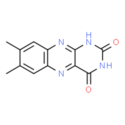 ChemSpider 2D Image | Lumichrome | C12H10N4O2