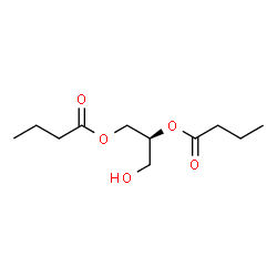 ChemSpider 2D Image | (2S)-3-Hydroxy-1,2-propanediyl dibutanoate | C11H20O5