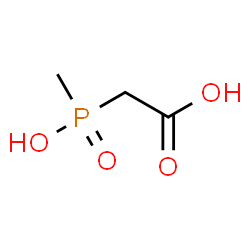 ChemSpider 2D Image | [Hydroxy(methyl)phosphoryl]acetic acid | C3H7O4P