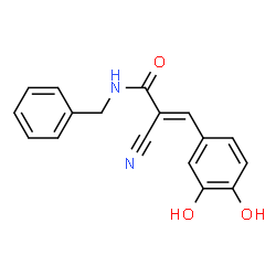 ChemSpider 2D Image | AG 490 | C17H14N2O3