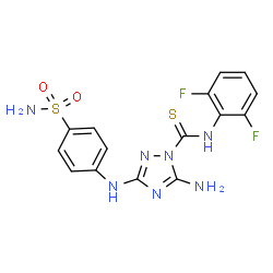 ChemSpider 2D Image | K-00546 | C15H13F2N7O2S2