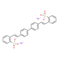 ChemSpider 2D Image | Disodium 4,4'-bis(2-sulphostyryl)biphenyl | C28H20Na2O6S2