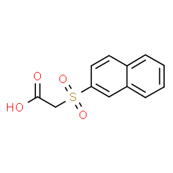 ChemSpider 2D Image | (2-Naphthylsulfonyl)acetic acid | C12H10O4S