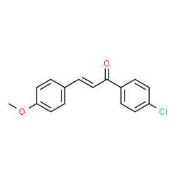 ChemSpider 2D Image | 4'-Chloro-4-methoxychalcone | C16H13ClO2
