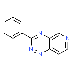 ChemSpider 2D Image | 3-Phenylpyrido[3,4-e][1,2,4]triazine | C12H8N4