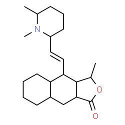 ChemSpider 2D Image | Himbacine | C22H35NO2