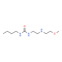 ChemSpider 2D Image | 1-Butyl-3-{2-[(2-methoxyethyl)amino]ethyl}urea | C10H23N3O2