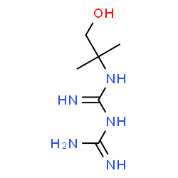 ChemSpider 2D Image | N-(1-Hydroxy-2-methyl-2-propanyl)imidodicarbonimidic diamide | C6H15N5O