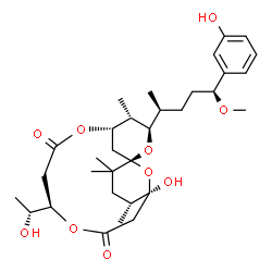 ChemSpider 2D Image | debromoaplysiatoxin | C32H48O10