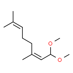 ChemSpider 2D Image | neral dimethyl acetal | C12H22O2