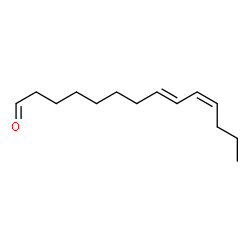 ChemSpider 2D Image | (8E,10Z)-8,10-Tetradecadienal | C14H24O