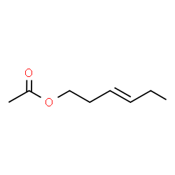 ChemSpider 2D Image | hex-3-enyl acetate | C8H14O2