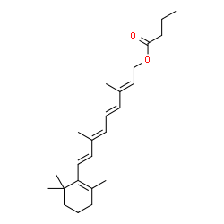ChemSpider 2D Image | O~15~-Butyrylretinol | C24H36O2