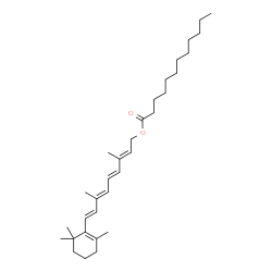 ChemSpider 2D Image | O~15~-Dodecanoylretinol | C32H52O2