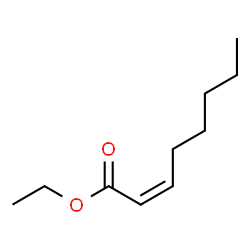 ChemSpider 2D Image | Ethyl (2Z)-2-octenoate | C10H18O2