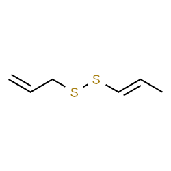 ChemSpider 2D Image | (E)-1-propenyl allyl disulfide | C6H10S2