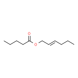 ChemSpider 2D Image | (2E)-2-Hexenyl pentanoate | C11H20O2