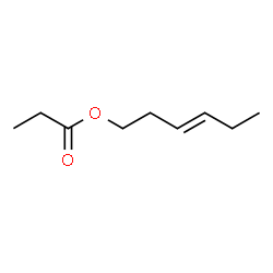 ChemSpider 2D Image | (3E)-3-hexenyl propionate | C9H16O2