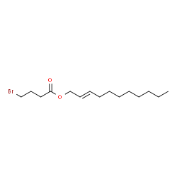 ChemSpider 2D Image | (2E)-2-Undecen-1-yl 4-bromobutanoate | C15H27BrO2