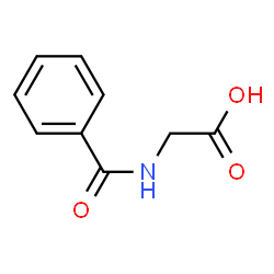 ChemSpider 2D Image | Hippuric acid | C9H9NO3