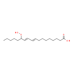 ChemSpider 2D Image | (9E,11E)-13-Hydroperoxy-9,11-octadecadienoic acid | C18H32O4