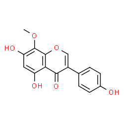 ChemSpider 2D Image | Tectorigenin | C16H12O6