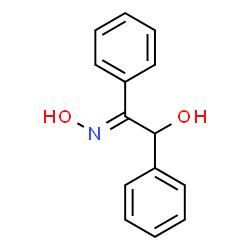 ChemSpider 2D Image | (E)-Benzoin oxime | C14H13NO2
