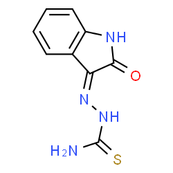 ChemSpider 2D Image | Isatin Thiosemicarbazone | C9H8N4OS