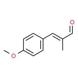 ChemSpider 2D Image | p-Methoxy-.alpha.-methylcinnamaldehyde | C11H12O2