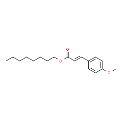 ChemSpider 2D Image | Octyl (2E)-3-(4-methoxyphenyl)acrylate | C18H26O3