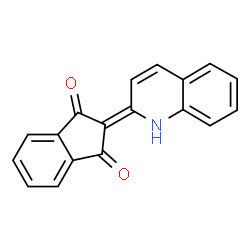 ChemSpider 2D Image | Quinoline Yellow SS | C18H11NO2