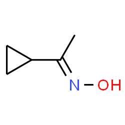 ChemSpider 2D Image | cyclopropylethan-1-one oxime | C5H9NO