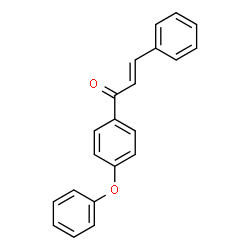 ChemSpider 2D Image | (2E)-1-(4-Phenoxyphenyl)-3-phenyl-2-propen-1-one | C21H16O2