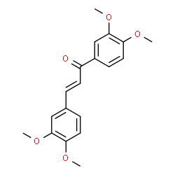 ChemSpider 2D Image | 3,4-Dimethoxy-3',4'-dimethoxychalcone | C19H20O5