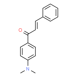 ChemSpider 2D Image | trans-4'-(Dimethylamino)chalcon | C17H17NO