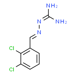 ChemSpider 2D Image | N''-[(E)-(2,3-Dichlorophenyl)methylene]carbonohydrazonic diamide | C8H8Cl2N4