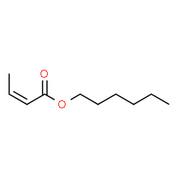 ChemSpider 2D Image | (2Z)-hexyl 2-butenoate | C10H18O2