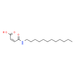ChemSpider 2D Image | (2Z)-4-(Dodecylamino)-4-oxo-2-butenoic acid | C16H29NO3