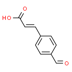 ChemSpider 2D Image | trans-4-Formylcinnamic acid | C10H8O3