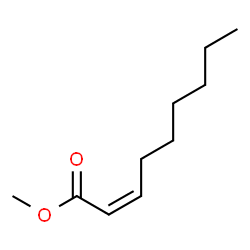 ChemSpider 2D Image | (2Z)-methyl 2-nonenoate | C10H18O2