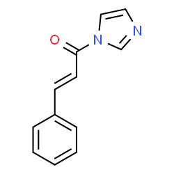 ChemSpider 2D Image | cinnamoylimidazole | C12H10N2O