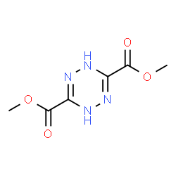 ChemSpider 2D Image | Dimethyl 1,4-dihydro-1,2,4,5-tetrazine-3,6-dicarboxylate | C6H8N4O4