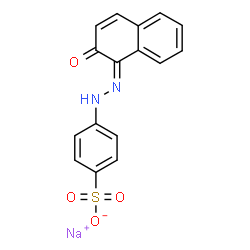 ChemSpider 2D Image | Acid Orange 7 | C16H11N2NaO4S