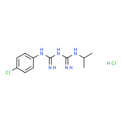 ChemSpider 2D Image | proguanil hydrochloride | C11H17Cl2N5