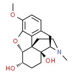 ChemSpider 2D Image | 6?-oxycodol | C18H23NO4